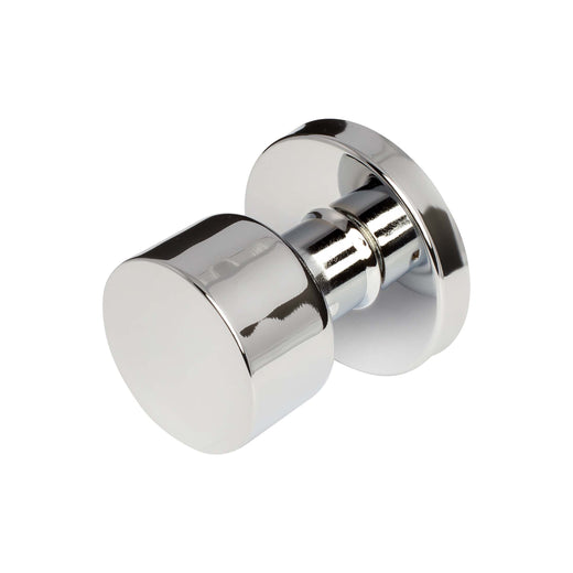 Image Of Door Knob Inactive / Dummy Function Contemporary Style Brooklyn Collection - Chrome Finish - Harney Hardware