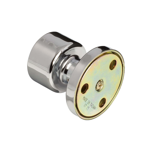 Image Of Door Knob Inactive / Dummy Function Contemporary Style Brooklyn Collection - Chrome Finish - Harney Hardware