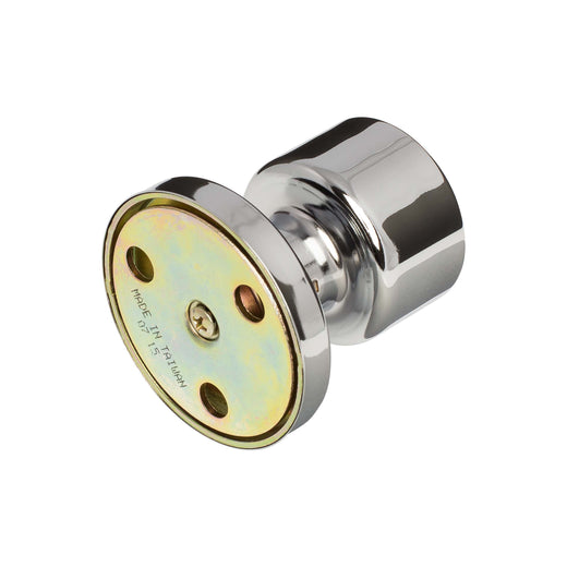 Image Of Door Knob Inactive / Dummy Function Contemporary Style Brooklyn Collection - Chrome Finish - Harney Hardware