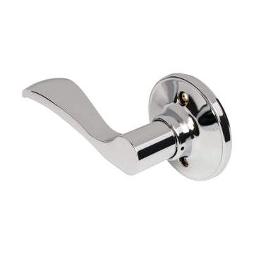 Image Of Door Lever Inactive / Dummy Function Dakota Collection - Chrome Finish - Harney Hardware