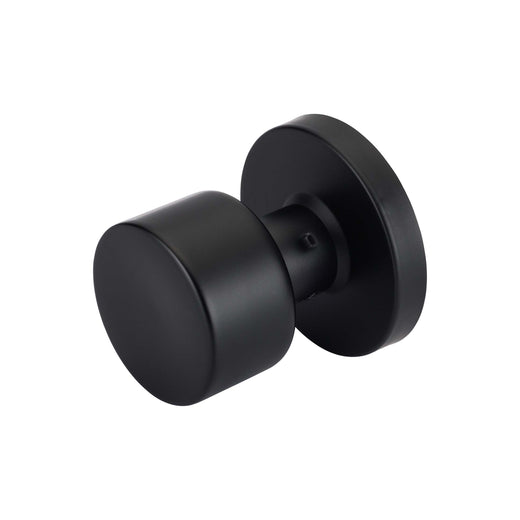 Image Of Door Knob Inactive / Dummy Function Contemporary Style Brooklyn Collection - Matte Black Finish - Harney Hardware