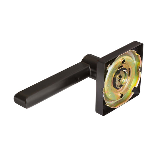 Image Of Door Lever Inactive / Dummy Function Contemporary Style Harper Collection - Venetian Bronze Finish - Harney Hardware