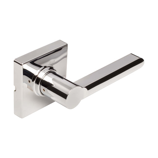 Image Of Door Lever Inactive / Dummy Function Contemporary Style Harper Collection - Chrome Finish - Harney Hardware