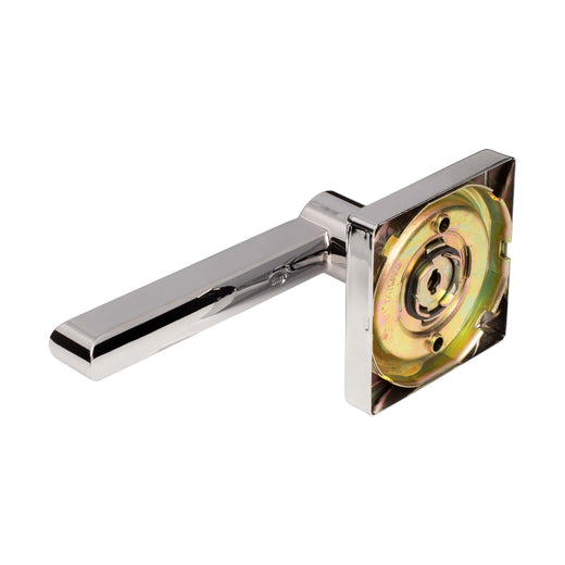 Image Of Door Lever Inactive / Dummy Function Contemporary Style Harper Collection - Chrome Finish - Harney Hardware