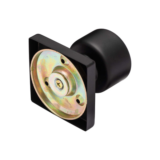 Image Of Door Knob Inactive / Dummy Function Contemporary Style Oaklyn Collection - Matte Black Finish - Harney Hardware