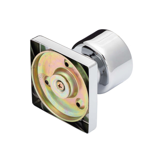 Image Of Door Knob Inactive / Dummy Function Contemporary Style Oaklyn Collection - Chrome Finish - Harney Hardware