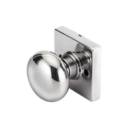 Image Of Door Knob Inactive / Dummy Function Contemporary Style Kendall Collection - Chrome Finish - Harney Hardware