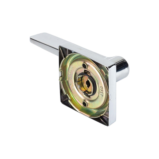 Image Of Door Lever Inactive / Dummy Function Contemporary Style Palm Collection - Chrome Finish - Harney Hardware