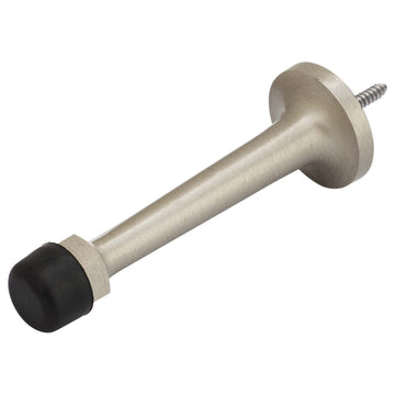 Image Of Door Stop -  3 1/8 In. Projection - Satin Nickel Finish - Harney Hardware