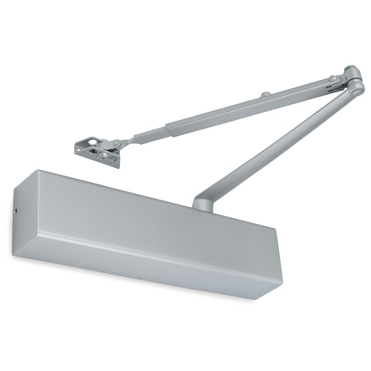 Image Of Commercial Door Closer -  UL Fire Rated -  ANSI 1 -  ADA Compliant -  SP 1-6 - Aluminum Finish - Harney Hardware
