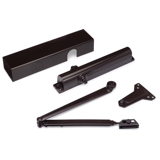 Image Of Commercial Door Closer -  UL Fire Rated -  ANSI 1 -  ADA Compliant -  SP 1-6 - Bronze Finish - Harney Hardware