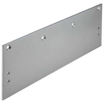 Image Of Door Closer Installation Drop Plate For 8300 Series Closers - Aluminum Finish - Harney Hardware