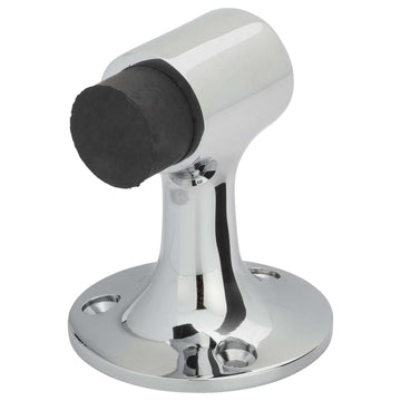 Image Of Floor Stop -  3 In. High - Chrome Finish - Harney Hardware