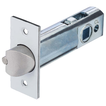 Image Of Mechanical Keyless Leverset Latch -  2 3/8 In. Backset - Satin Chrome Finish - Harney Hardware
