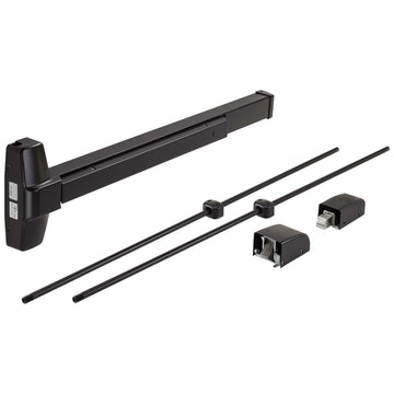 Image Of Vertical Rod Exit Device -  UL Fire Rated -  ANSI 1 -  32 In. X 84 In. - Bronze Finish - Harney Hardware