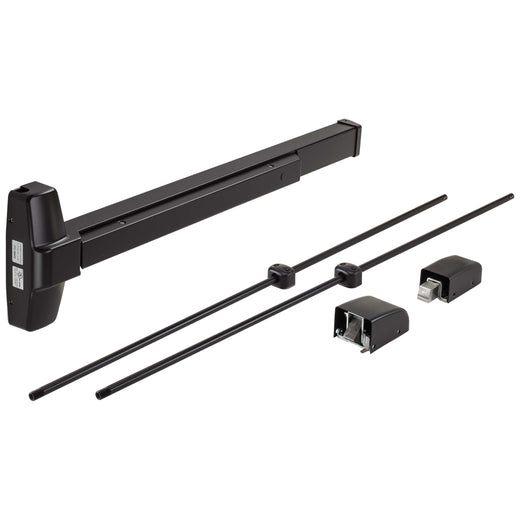 Image Of Vertical Rod Exit Device -  UL Fire Rated -  ANSI 1 -  32 In. X 84 In. - Bronze Finish - Harney Hardware