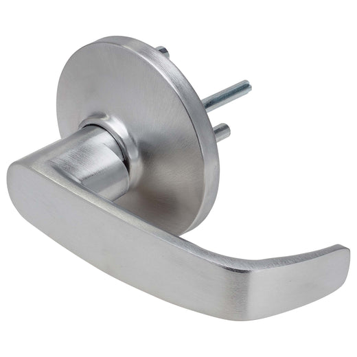 Image Of Panic Exit Device Dummy / Inactive Function Lever Trim - Satin Chrome Finish - Harney Hardware