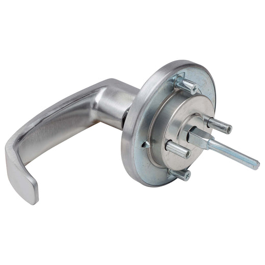 Image Of Panic Exit Device Dummy / Inactive Function Lever Trim - Satin Chrome Finish - Harney Hardware