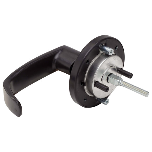 Image Of Panic Exit Device Passage / Hallway Function Lever Trim - Bronze Finish - Harney Hardware