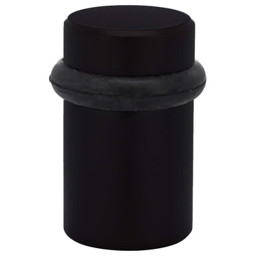 Image Of Universal Floor Stop -  2 In. High - Matte Black Finish - Harney Hardware