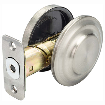 Single Sided Keyless Deadbolt With Exterior Plate