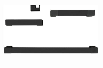 Westshore Matte Black Bathroom Hardware Set