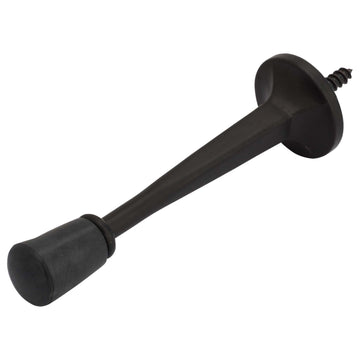 Image Of Cast Door Stop -  3 1/8 In. Projection - Oil Rubbed Bronze Finish - Harney Hardware