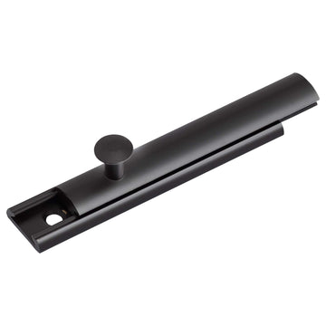 Image Of Surface Bolt -  Solid Brass -  3 In. - Oil Rubbed Bronze Finish - Harney Hardware