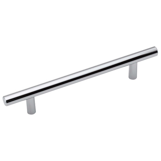 Image Of Cabinet Bar Pull -  5 1/16  In. Center To Center - Chrome Finish - Harney Hardware