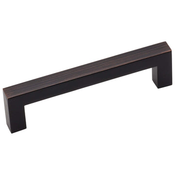 Image Of Cabinet Handle Pull -  Square -  3 3/4 In. Center To Center - Venetian Bronze Finish - Harney Hardware
