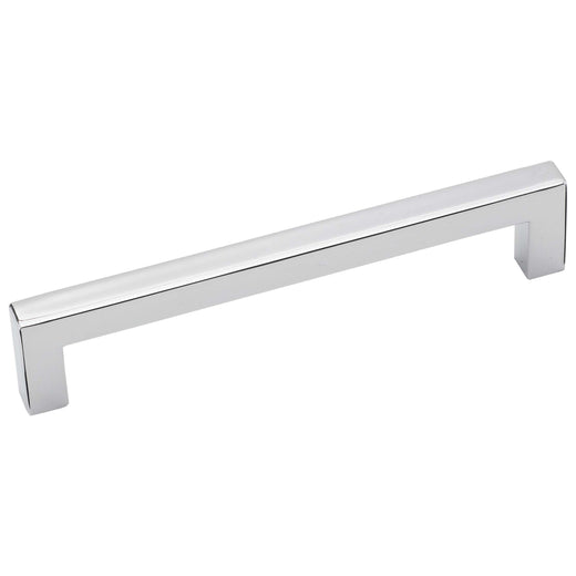 Image Of Cabinet Handle Pull -  Square -  5 1/16 In. Center To Center - Chrome Finish - Harney Hardware