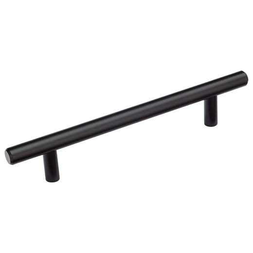 Image Of Cabinet Bar Pull -  5 1/16  In. Center To Center - Matte Black Finish - Harney Hardware