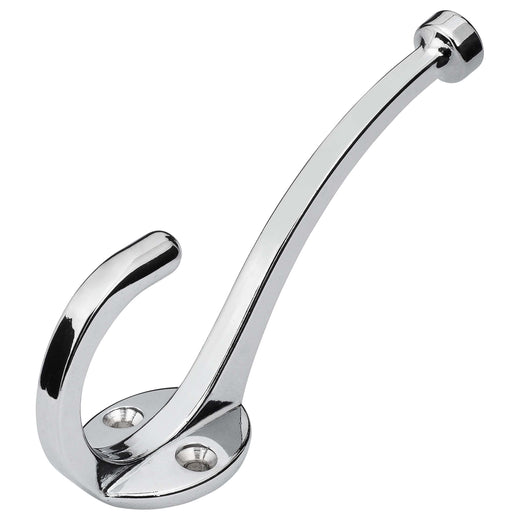 Image Of Coat Hook / Clothes Hook -  2 3/8 In. Projection - Chrome Finish - Harney Hardware