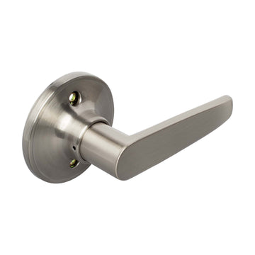 Image Of Door Lever Inactive / Dummy Function Electra Collection - Satin Nickel Finish - Harney Hardware