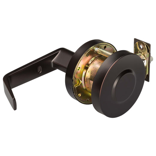 Image Of Commercial Door Lever Set Exit Connecting Room Function -  UL Fire Rated -  ANSI 2 -  Vigilant Collection - Oil Rubbed Bronze Finish - Harney Hardware