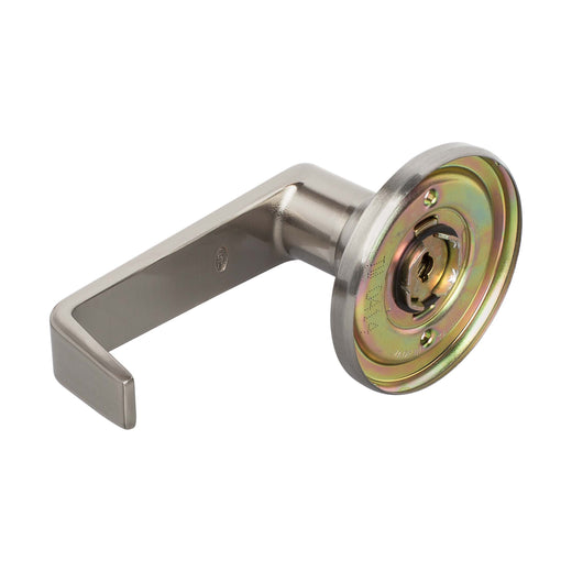 Image Of Door Lever Inactive / Dummy Function Largo Collection - Satin Nickel Finish - Harney Hardware