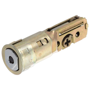 Image Of Residential Drive In Deadbolt Latch -  Adjustable 2 3/8 In. To 2 3/4 In. - Satin Stainless Steel Finish - Harney Hardware
