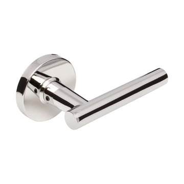 Image Of Door Lever Inactive / Dummy Function Contemporary Style Riley Collection - Chrome Finish - Harney Hardware