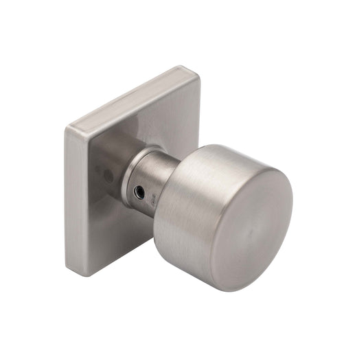 Image Of Door Knob Inactive / Dummy Function Contemporary Style Oaklyn Collection - Satin Nickel Finish - Harney Hardware