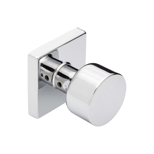 Image Of Door Knob Inactive / Dummy Function Contemporary Style Oaklyn Collection - Chrome Finish - Harney Hardware