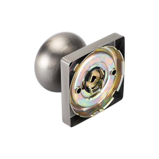 Image Of Door Knob Inactive / Dummy Function Contemporary Style Kendall Collection - Satin Nickel Finish - Harney Hardware