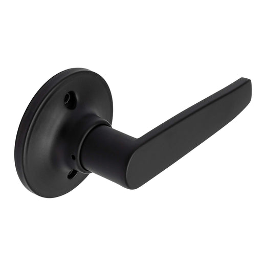 Image Of Door Lever Inactive / Dummy Function Electra Collection - Matte Black Finish - Harney Hardware