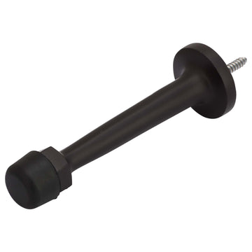 Image Of Door Stop -  3 1/8 In. Projection - Oil Rubbed Bronze Finish - Harney Hardware