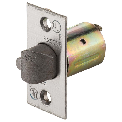 Image Of Commercial Entry / Classroom / Storeroom Latch -  UL Fire Rated -  2 3/8 In. Backset - Satin Stainless Steel Finish - Harney Hardware
