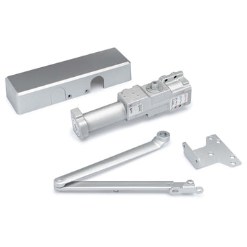 Image Of Commercial Door Closer -  UL Fire Rated -  ANSI 1 -  ADA Compliant -  SP 1-6 - Aluminum Finish - Harney Hardware