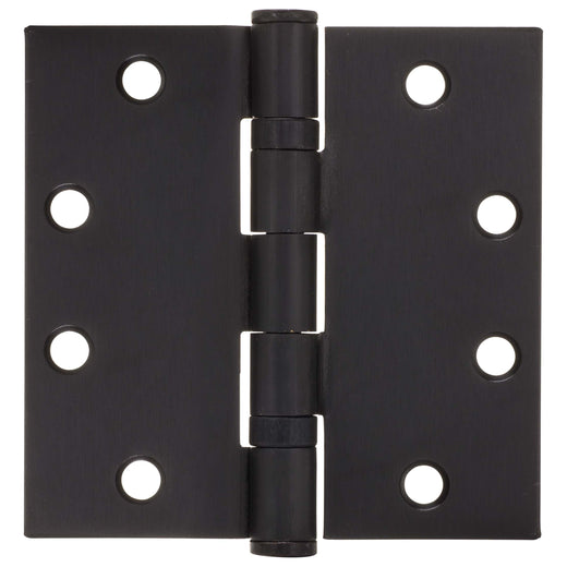 Image Of Commercial Door Hinges -  Ball Bearing -  4 1/2 In. X 4 1/2 In. -  3 Pack - Oil Rubbed Bronze Finish - Harney Hardware