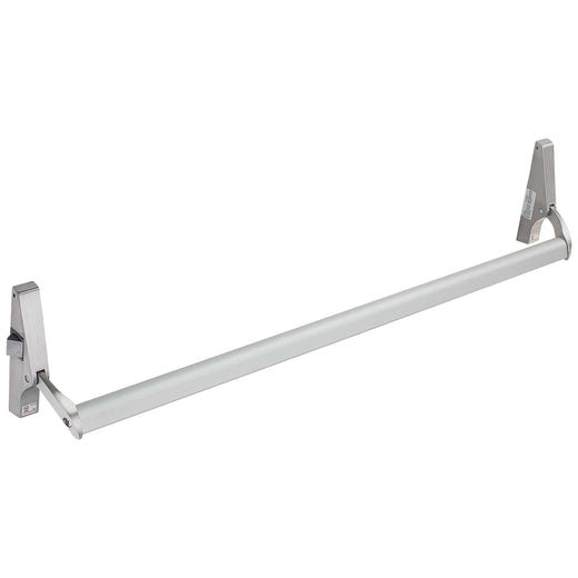 Image Of Cross Bar Panic Exit Device -  UL Panic Rated -  36 In. Wide -  Left Hand Reverse - Powder Coated Aluminum Finish - Harney Hardware
